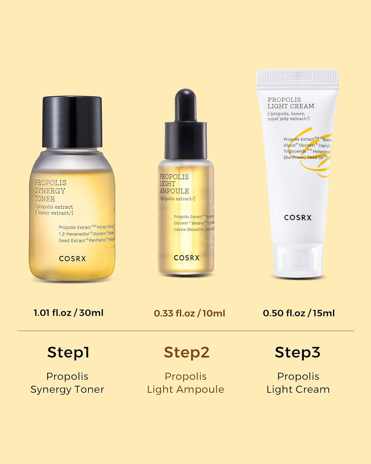 Honey Glow Kit – Full Fit Propolis Trial Kit