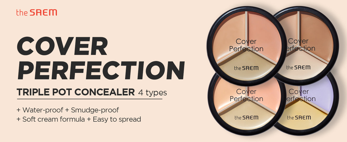 Cover Perfection Triple Pot Concealer